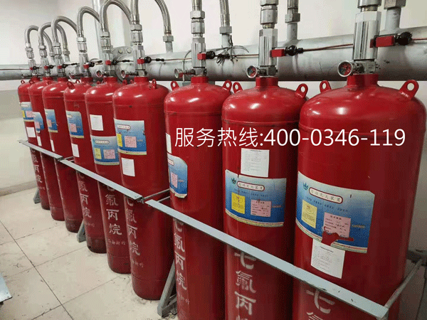 防護區安裝管網氣體滅火結構與使用方法