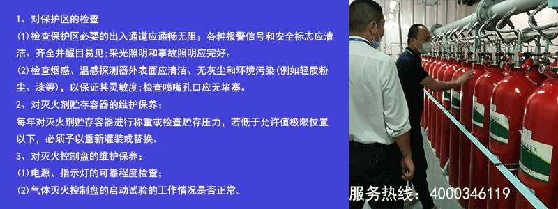 氣體滅火系統維保